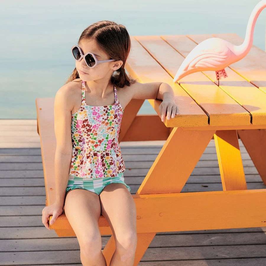 Swim * | Pink Chicken Toddler Joy Tankini Multi Ditsy Floral