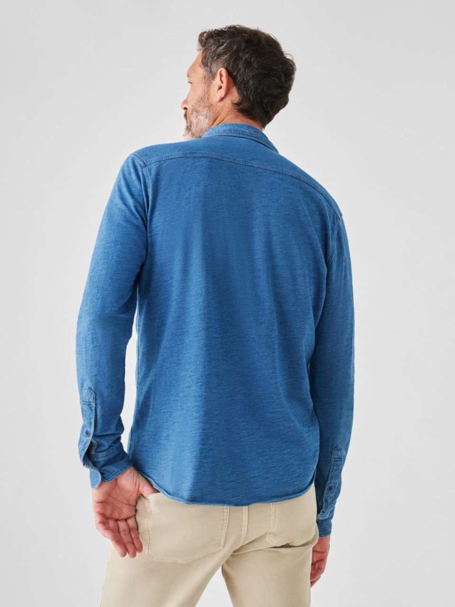 Men'S * | Faherty Knit Seasons Shirt Men'S