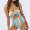 Swim * | O'Neill Womens Mayan Stripe Sayulita One-Piece Mul