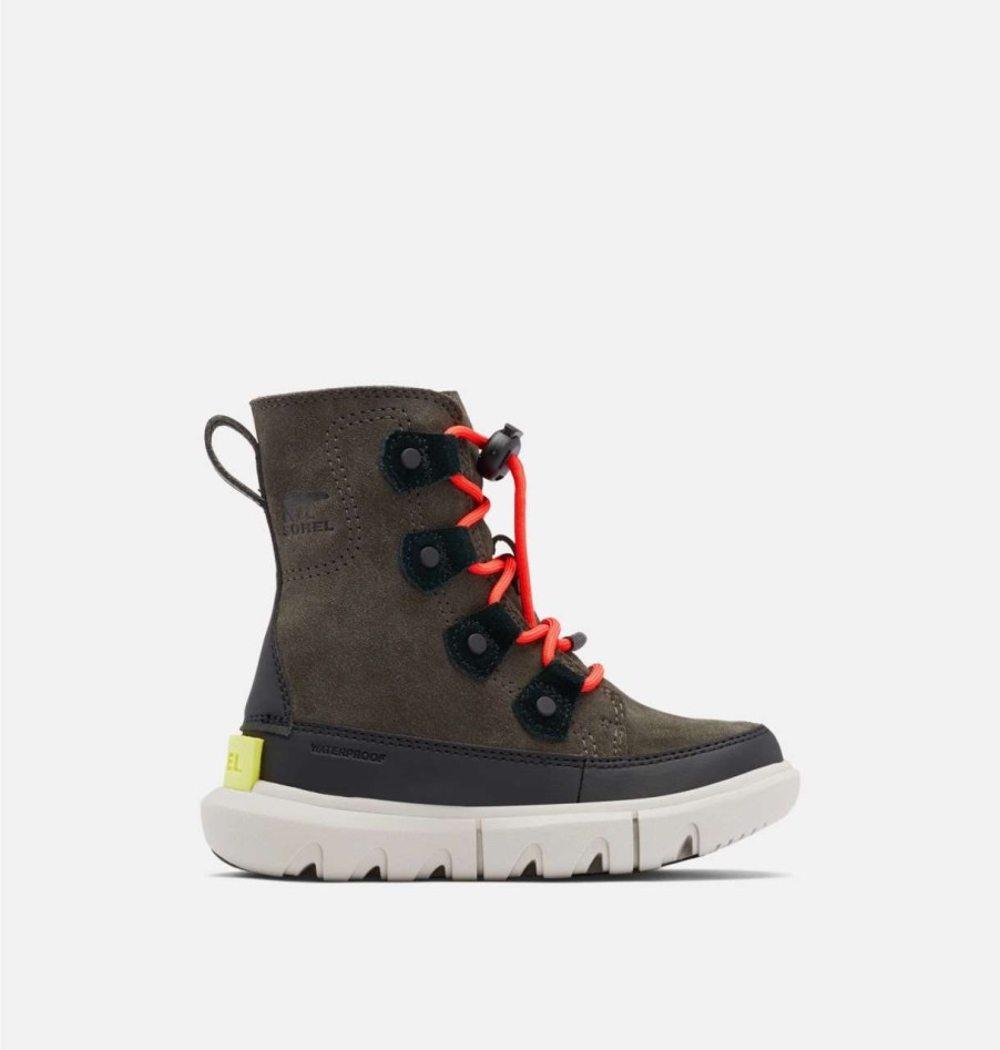 Footwear * | Sorel Kids Explorer Lace Boots