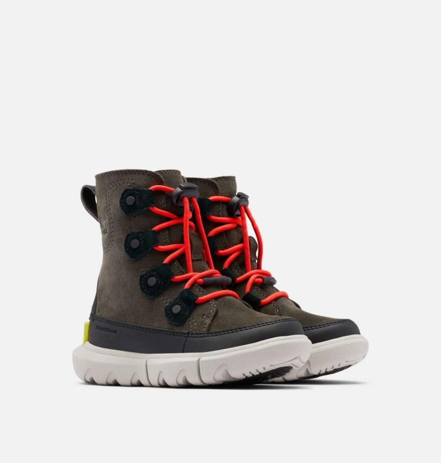 Footwear * | Sorel Kids Explorer Lace Boots