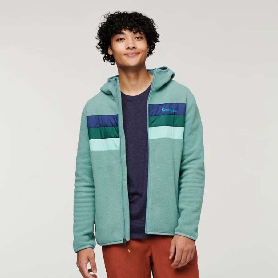 Men'S * | Cotopaxi Teca Fleece Hooded Full-Zip Jacket Men'S Bubr-Building Bridges