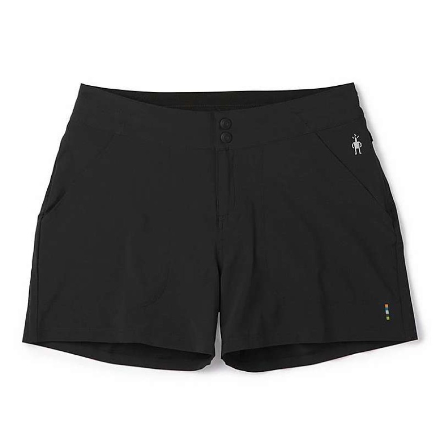 Women'S * | Smartwool Women'S Hike Short 001 Black