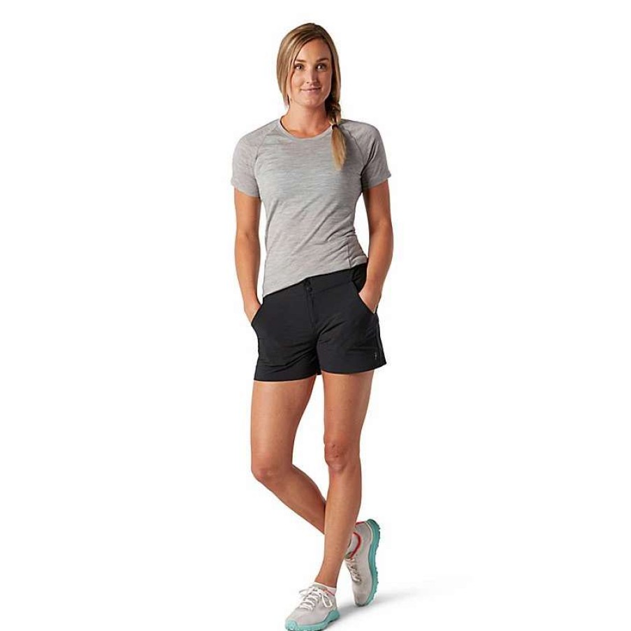 Women'S * | Smartwool Women'S Hike Short 001 Black