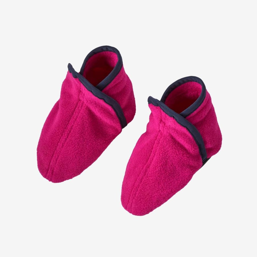 Footwear * | Patagonia Baby Girl Synchilla Fleece Booties