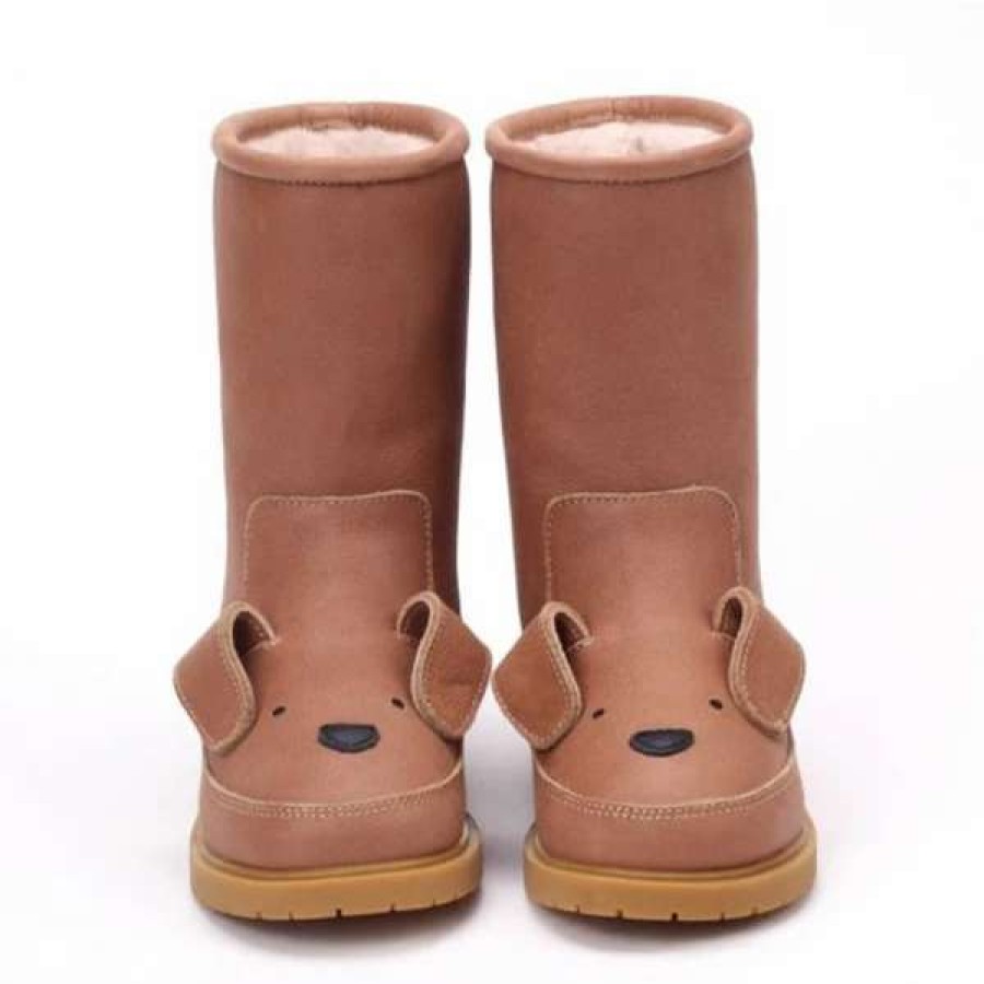 Footwear * | Donsje Toddler Wadudu Classic Lining Boots (Dog)