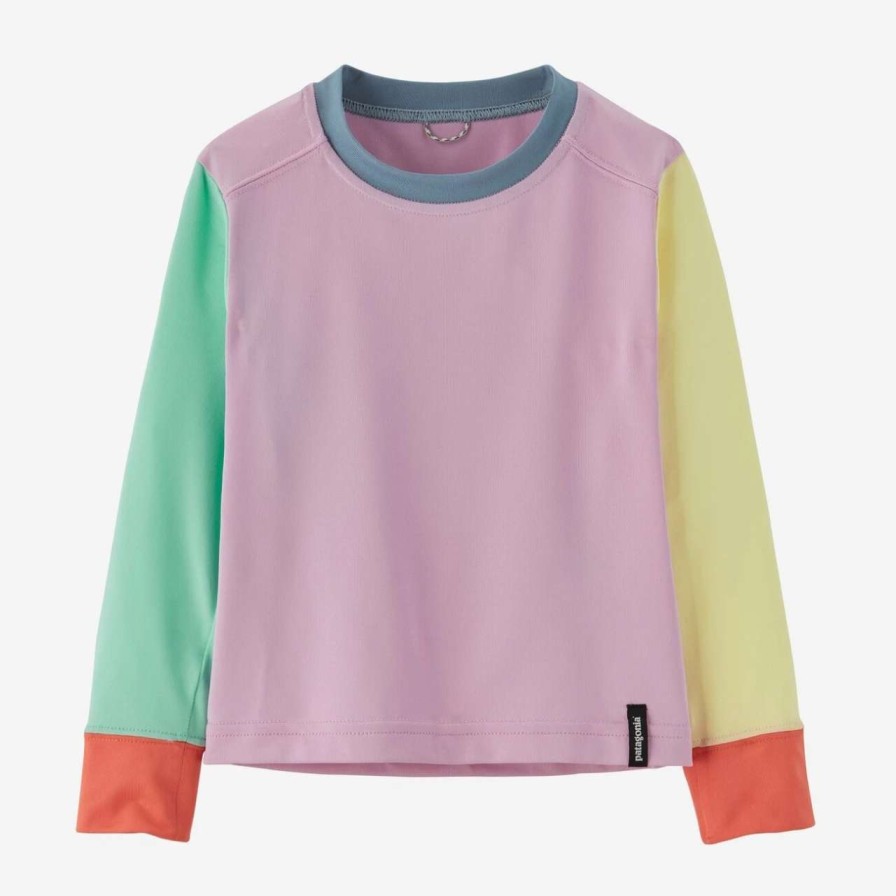 Swim * | Patagonia Baby Long Sleeve Capilene Silkweight T-Shirt