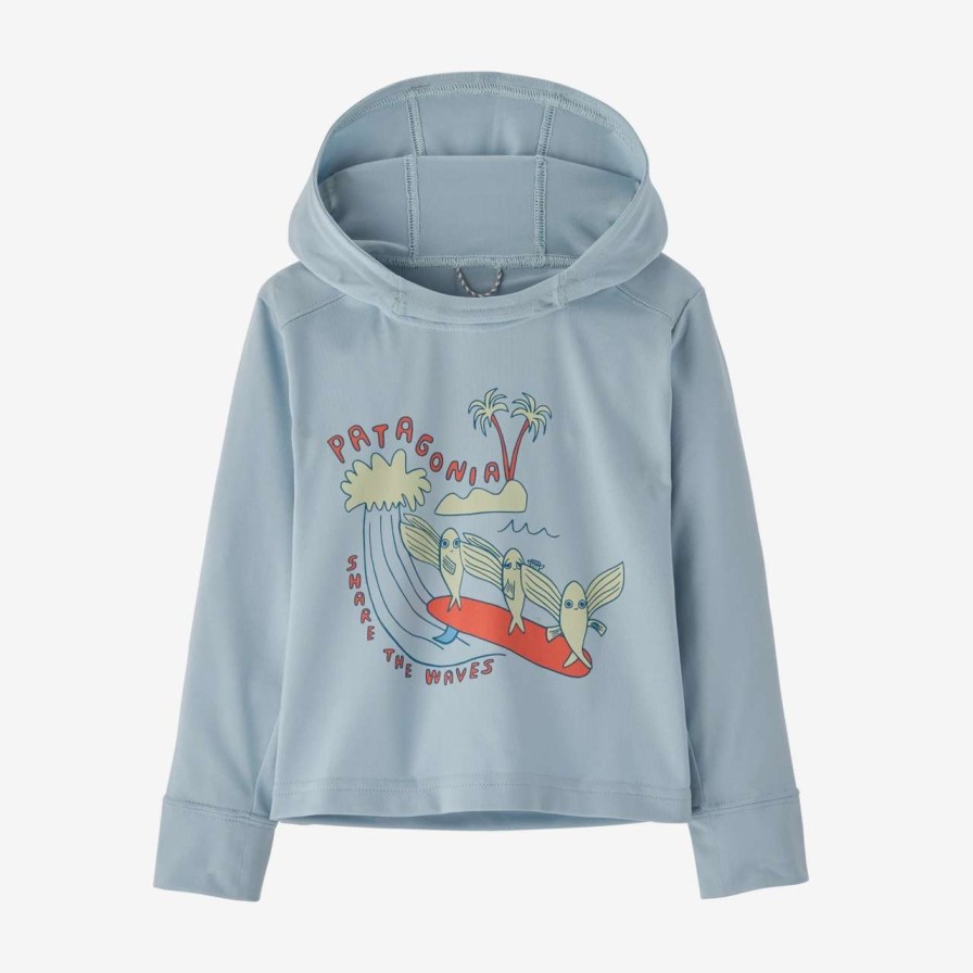 Swim * | Patagonia Baby Capilene Silkweight Hoody