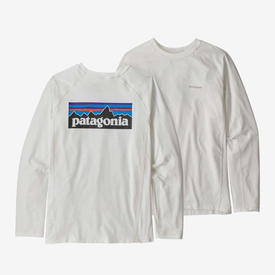 Swim * | Patagonia Boys Long Sleeve Silkweight Rashguard