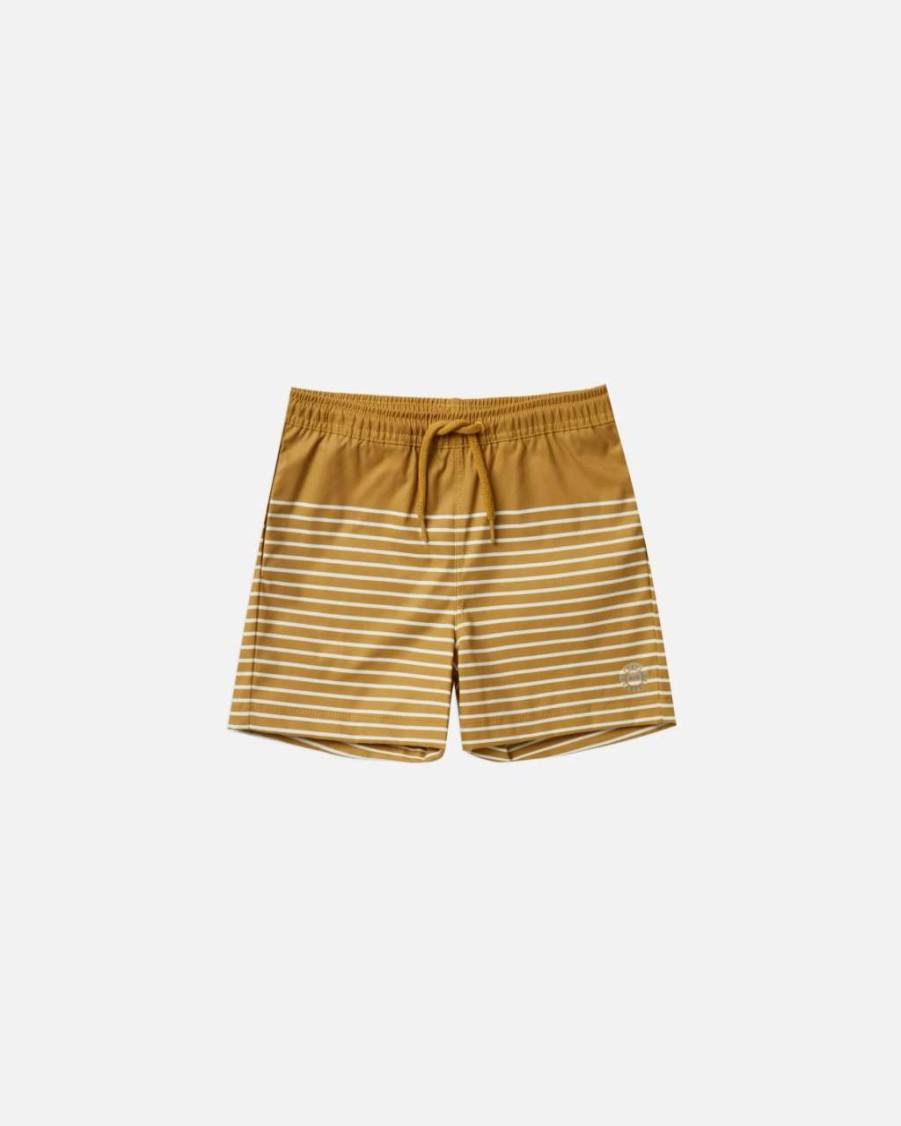 Swim * | Rylee + Cru Inc. Rylee & Cru Toddler Boys Striped Boardshorts