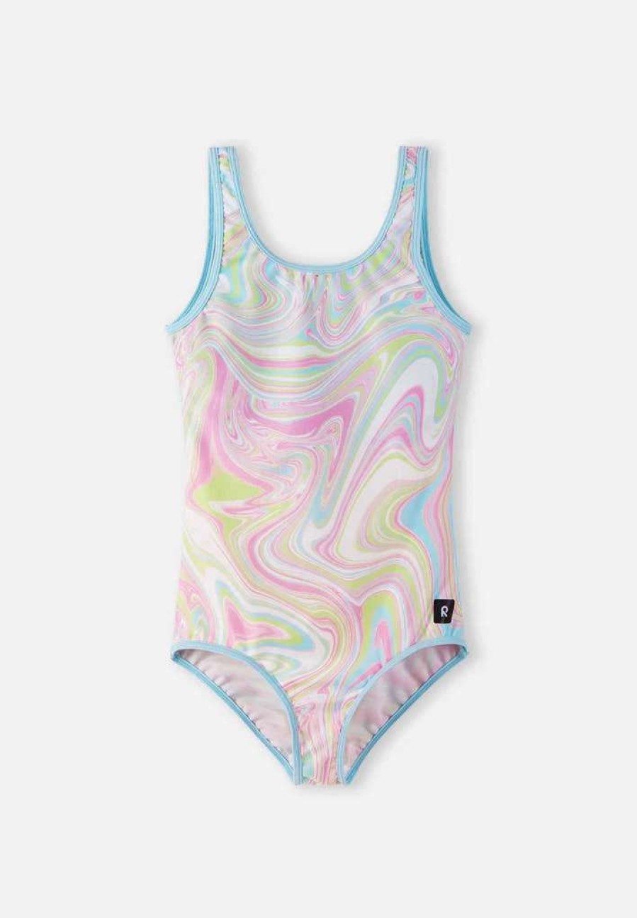 Swim * | Reima Toddler Uimaan One-Piece Swimsuit Lt Turq (7095)