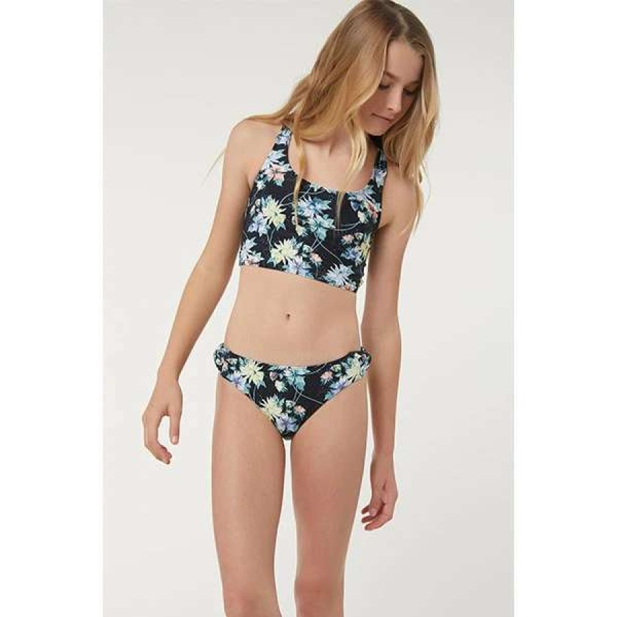 Swim * | O'Neill Girls Dahlia Tankini Set