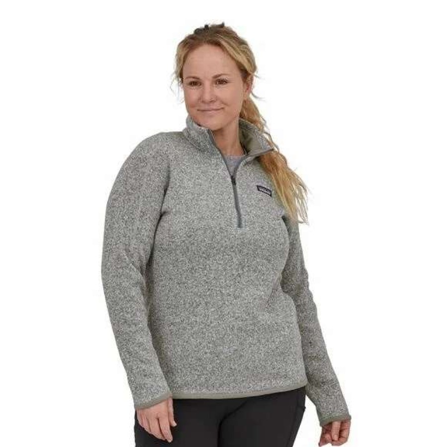 Women'S * | Patagonia Women'S Better Sweater 1/4-Zip Fleece