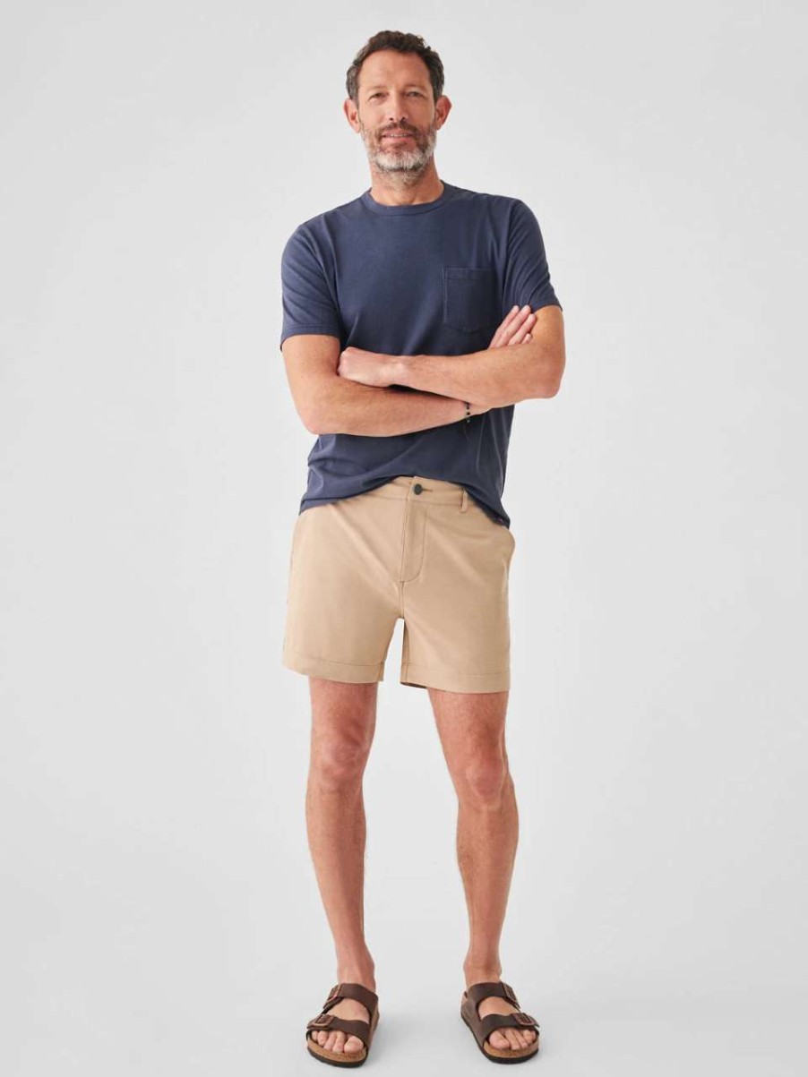 Men'S * | Faherty Sunwashed Pocket Tee Men'S