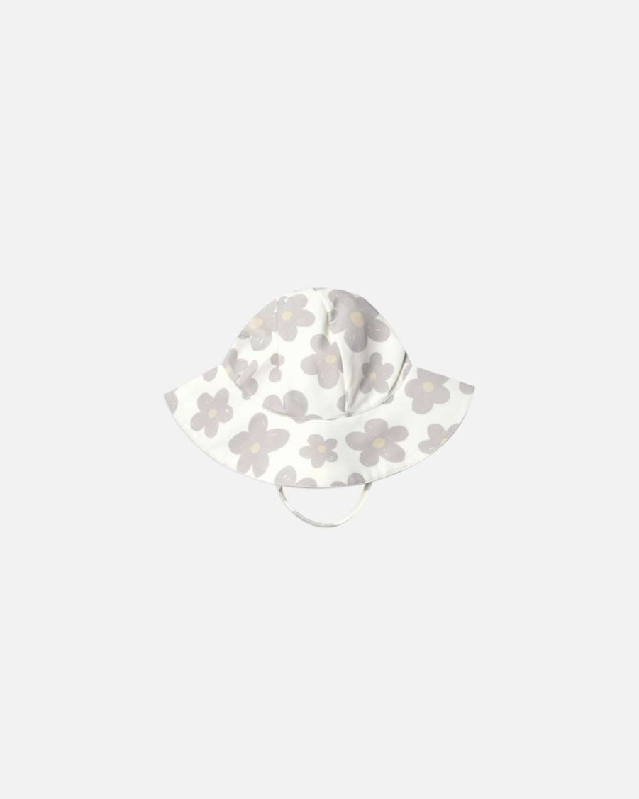 Swim * | Rylee + Cru Inc. Rylee & Cru Baby Floppy Swim Hat Retro Floral