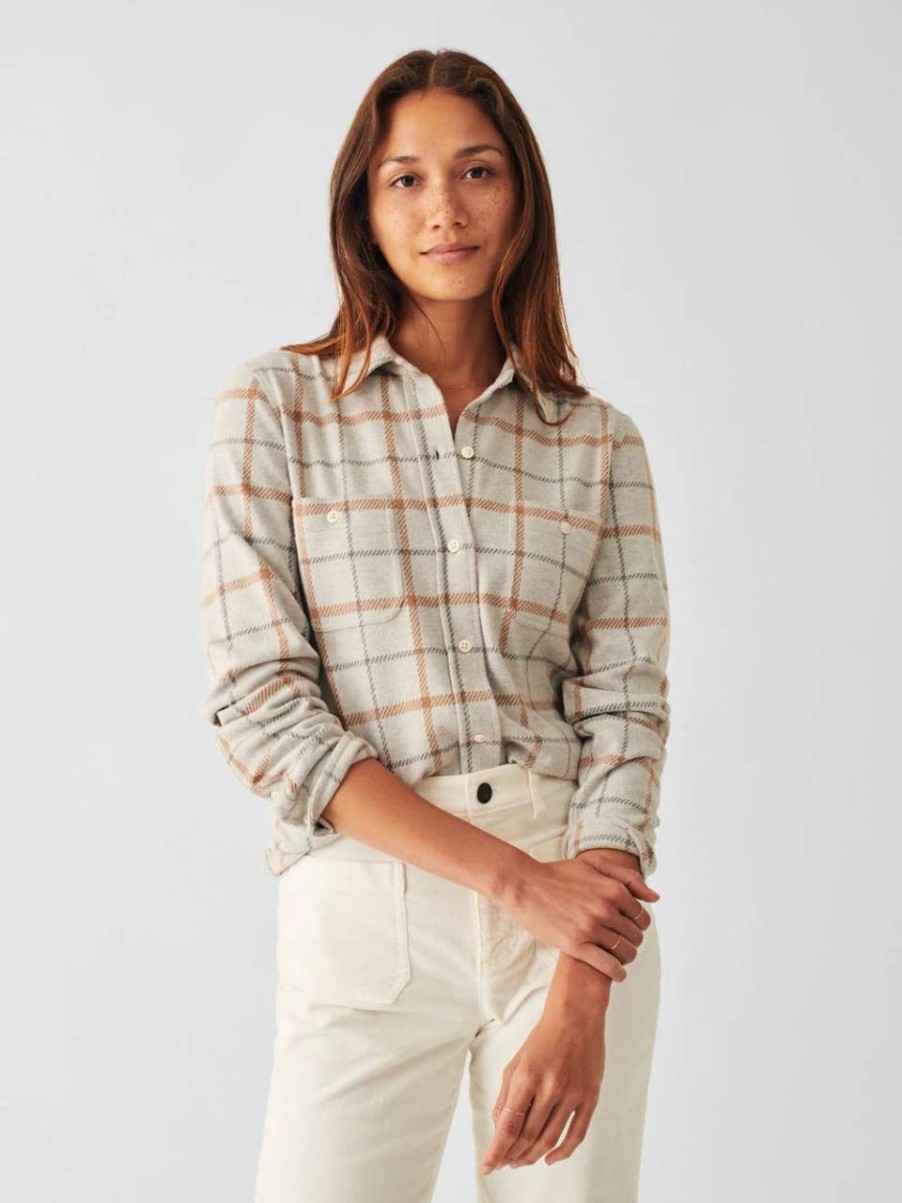 Women'S * | Faherty Legend Sweater Shirt Women'S