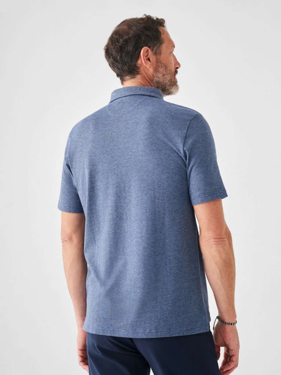 Men'S * | Faherty Movement Short-Sleeve Polo Men'S