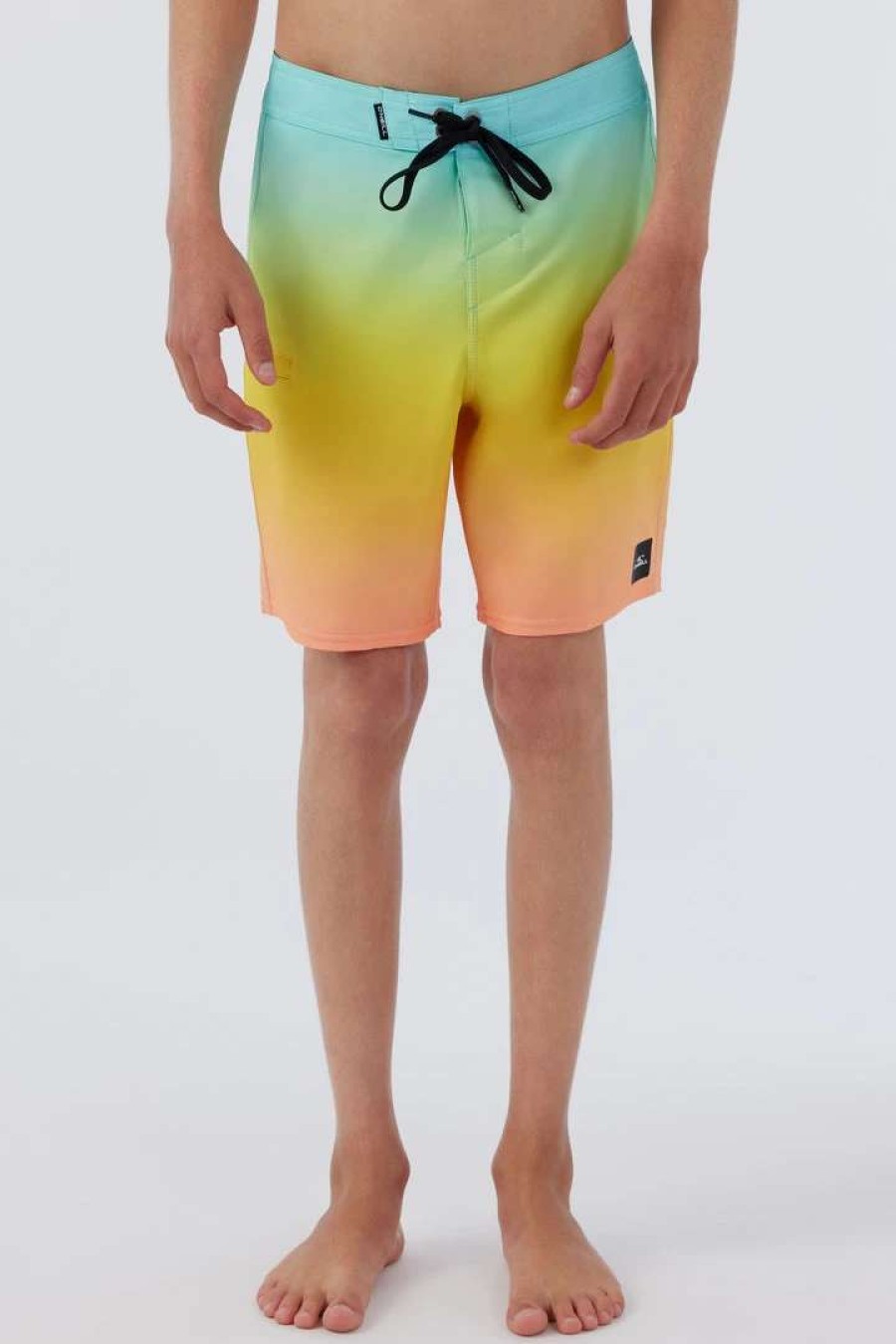 Swim * | O'Neill Boys Hyperfreak Heat Fade Boardshorts