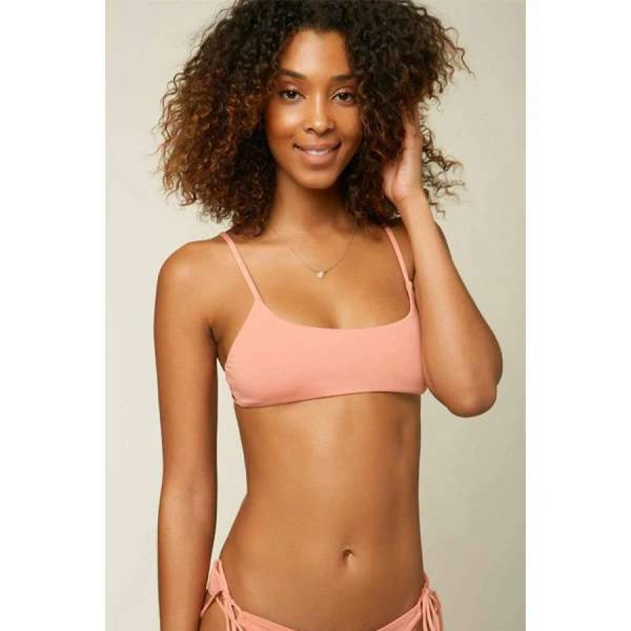 Swim * | O'Neill Womens Surfside Saltwater Bralette Top