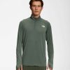 Men'S * | The North Face Men'S Wander 1/4 Zip Nyc - Thyme