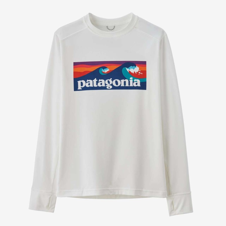 Swim * | Patagonia Kids Long Sleeve Capilene Silkweight T-Shirt