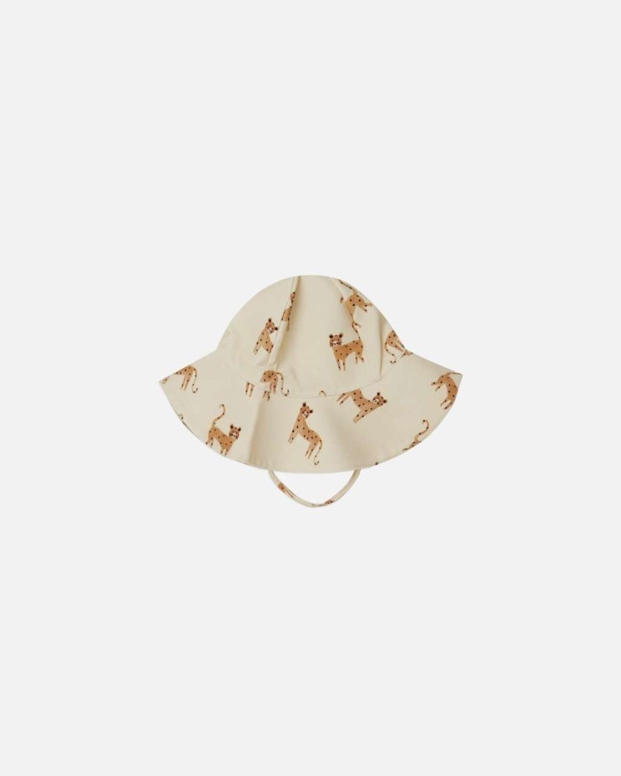 Swim * | Rylee + Cru Inc. Rylee & Cru Baby Floppy Swim Hat Leopard