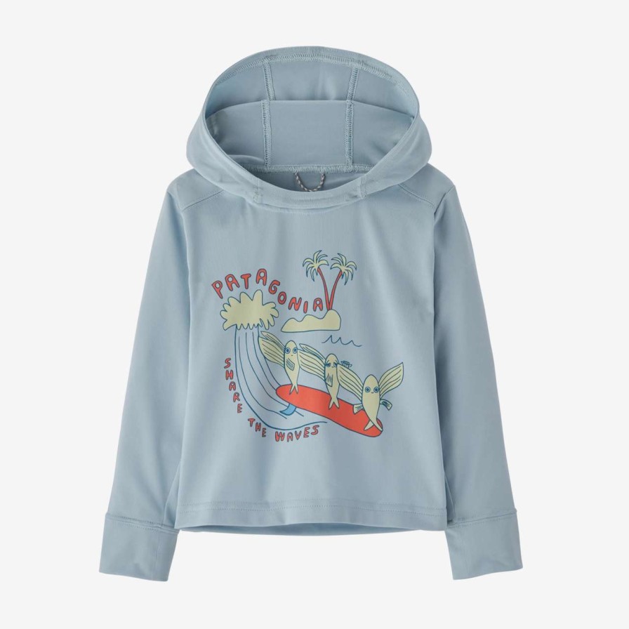 Swim * | Patagonia Toddler Capilene Silkweight Hoody