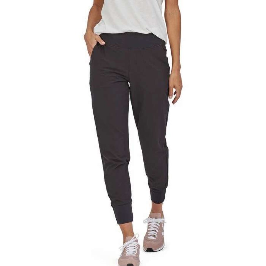 Women'S * | Patagonia Womens' Happy Hike Studio Pants Inbk Ink Black