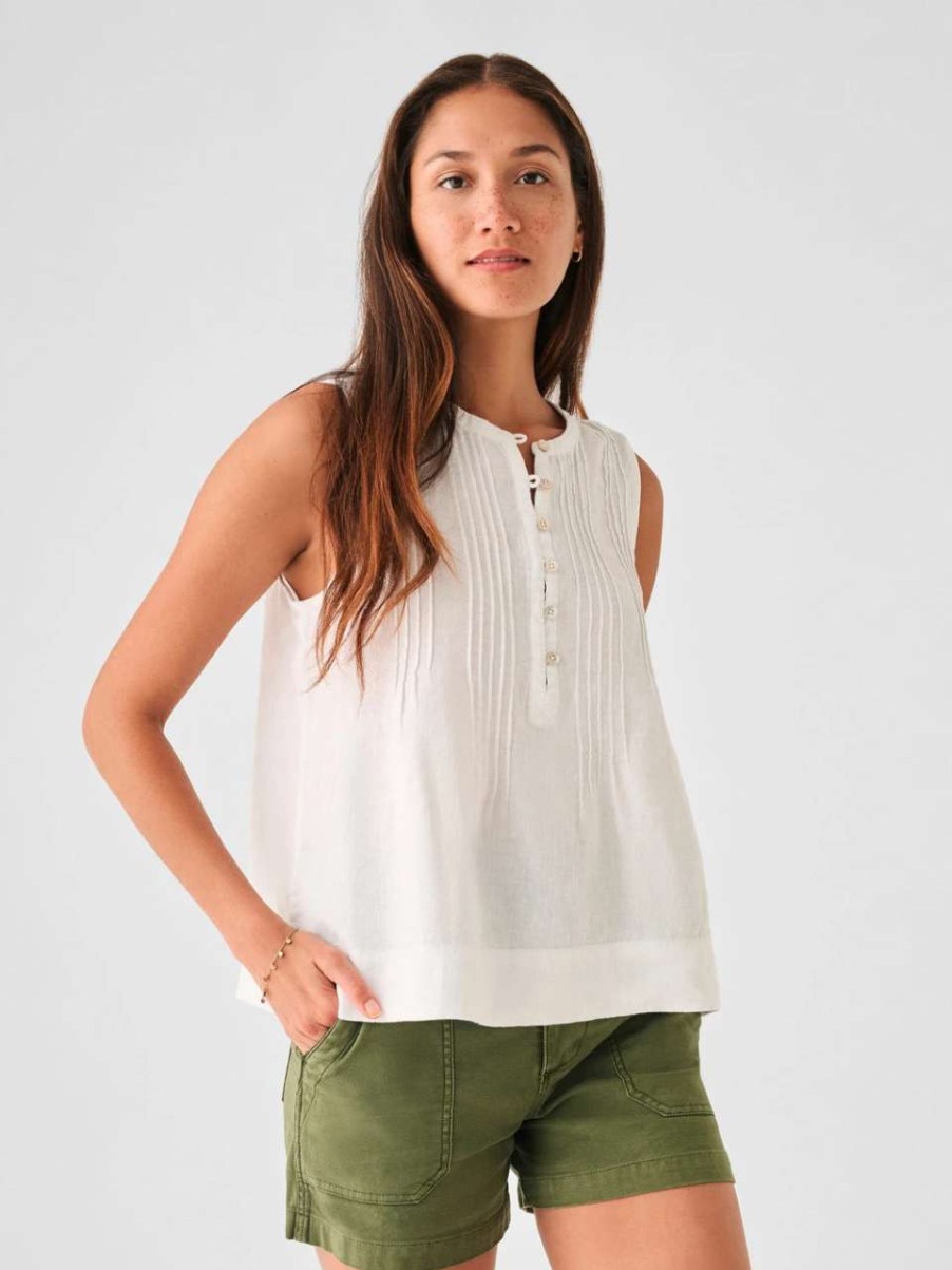 Women'S * | Faherty Isha Top Women'S