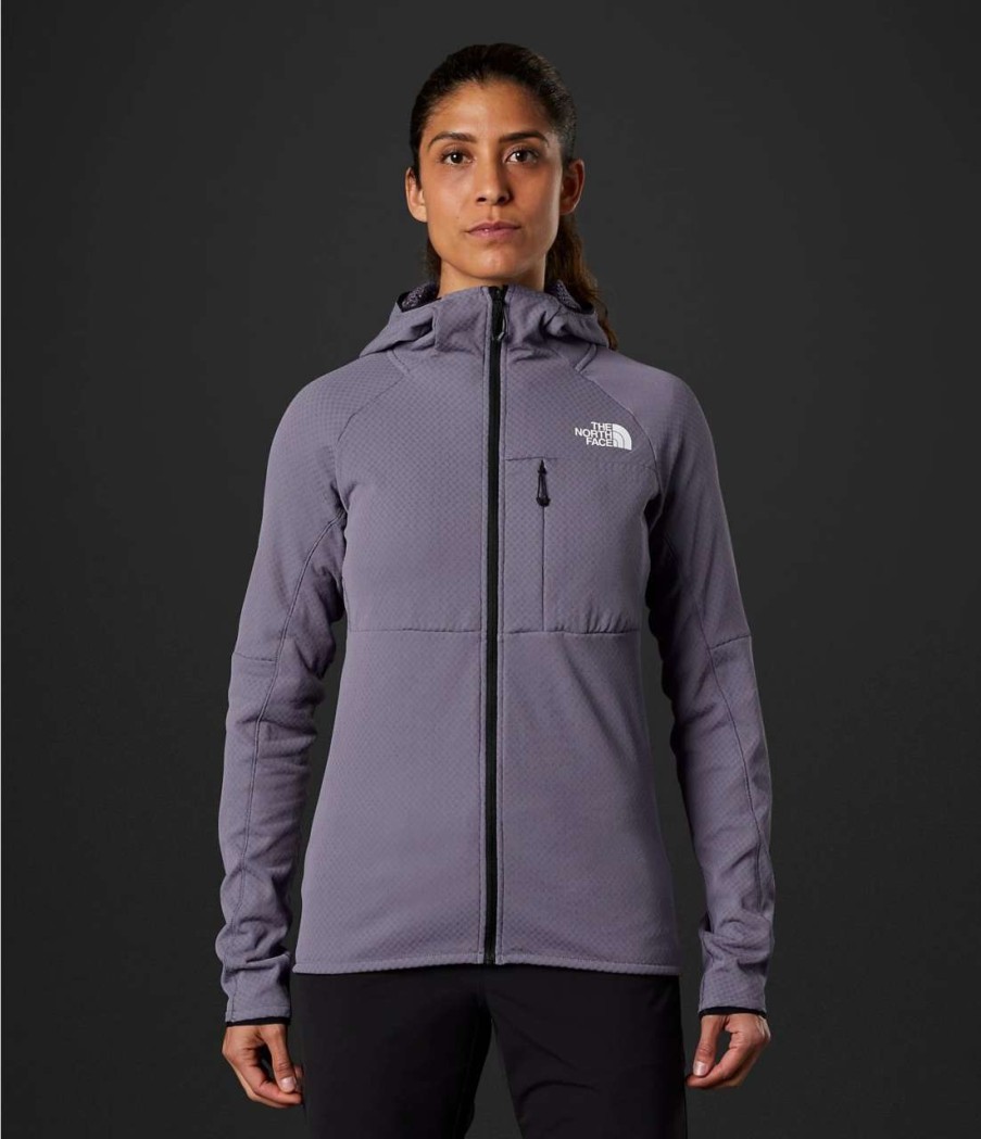 Women'S * | The North Face Women'S Summit Futurefleece Full Zip Hoodie N14 Lunar Slate