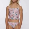 Swim * | O'Neill Toddler Sydney Floral Cinch Tankini Swim Set