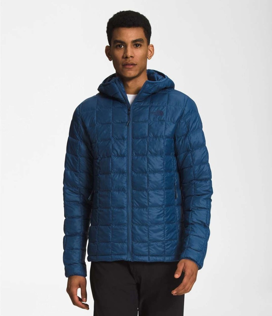 Men'S * | The North Face Men'S Thermoball Eco Hoodie 2.0 Hdc - Shady Blue