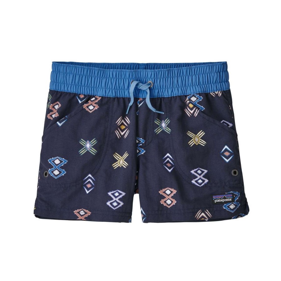 Swim * | Patagonia Girls Costa Rica Baggies Shorts