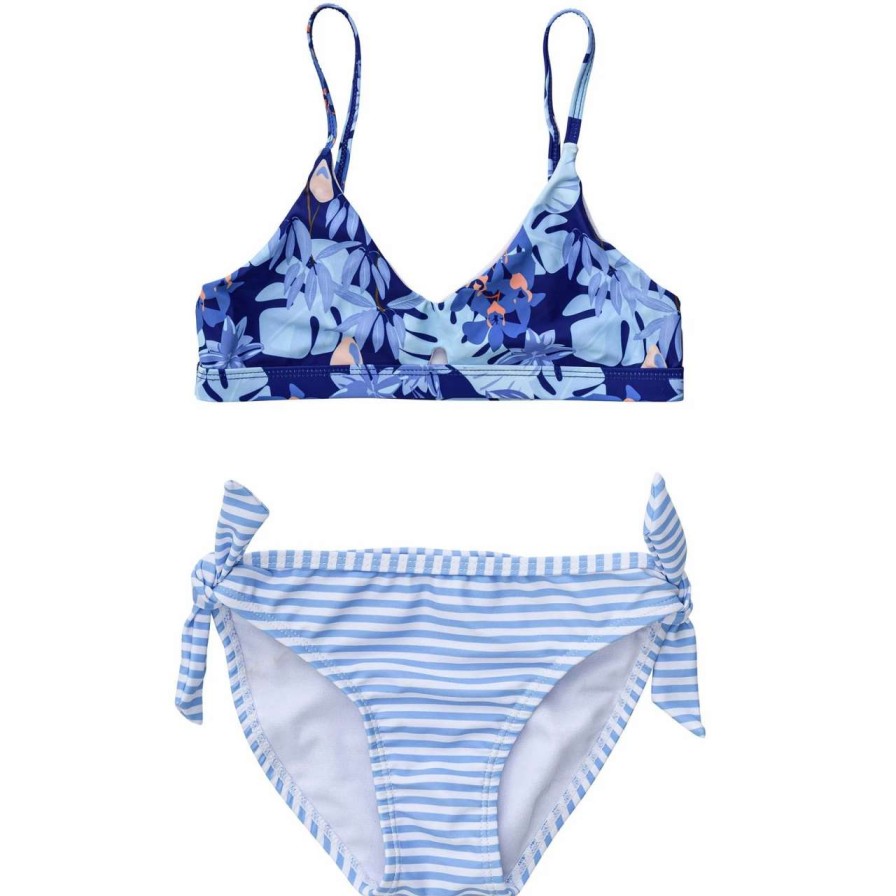 Swim * | Snapper Rock Junior Sustainable Keyhole Bikini