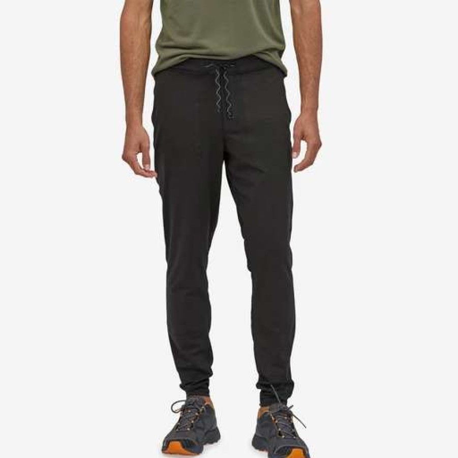 Men'S * | Patagonia Men'S Trail Pacer Joggers Blk Black