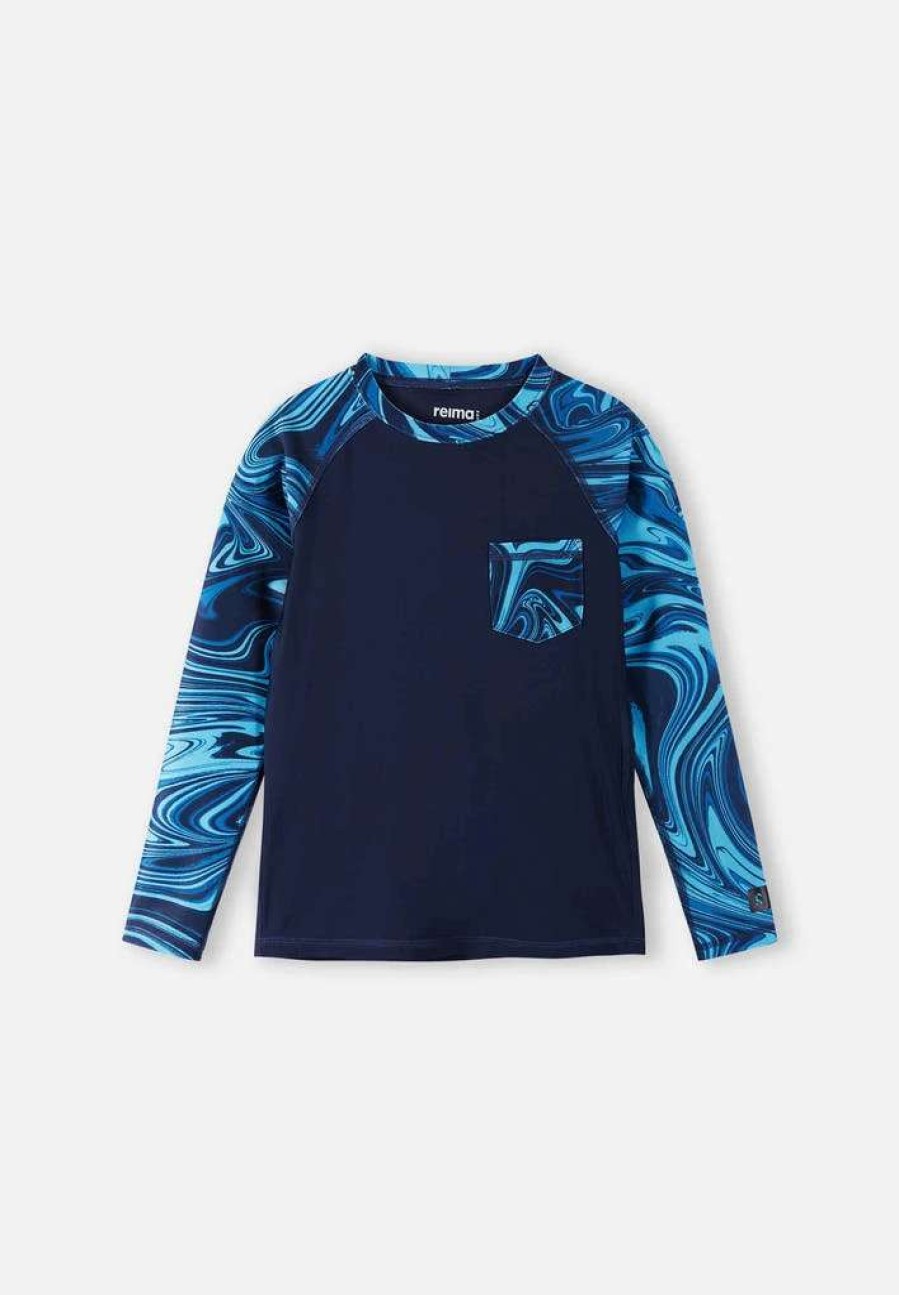 Swim * | Reima Junior Kroolaus Rashguard Nvy (6985)