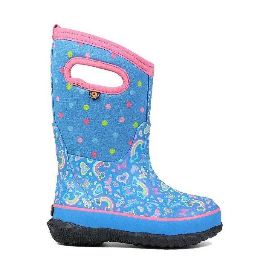 Footwear * | Bogs Kids Classic Rainbow Boot