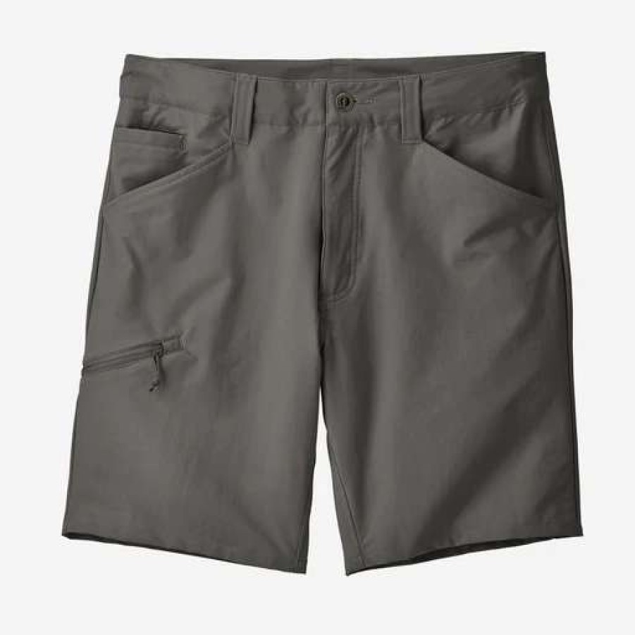 Men'S * | Patagonia Quandary Short 8 Men'S Fge - Forge Grey