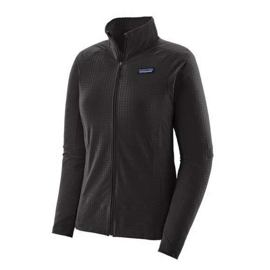 Women'S * | Patagonia Women'S R1 Techface Jacket Blk