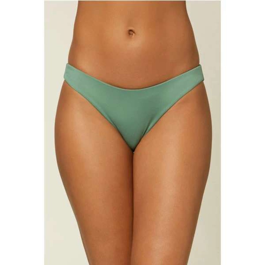 Swim * | O'Neill Womens Rockley Saltwater Solids Classic Bikini Bottom