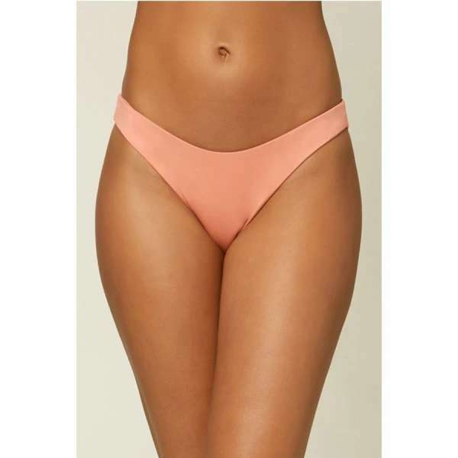 Swim * | O'Neill Womens Rockley Saltwater Solids Classic Bikini Bottom