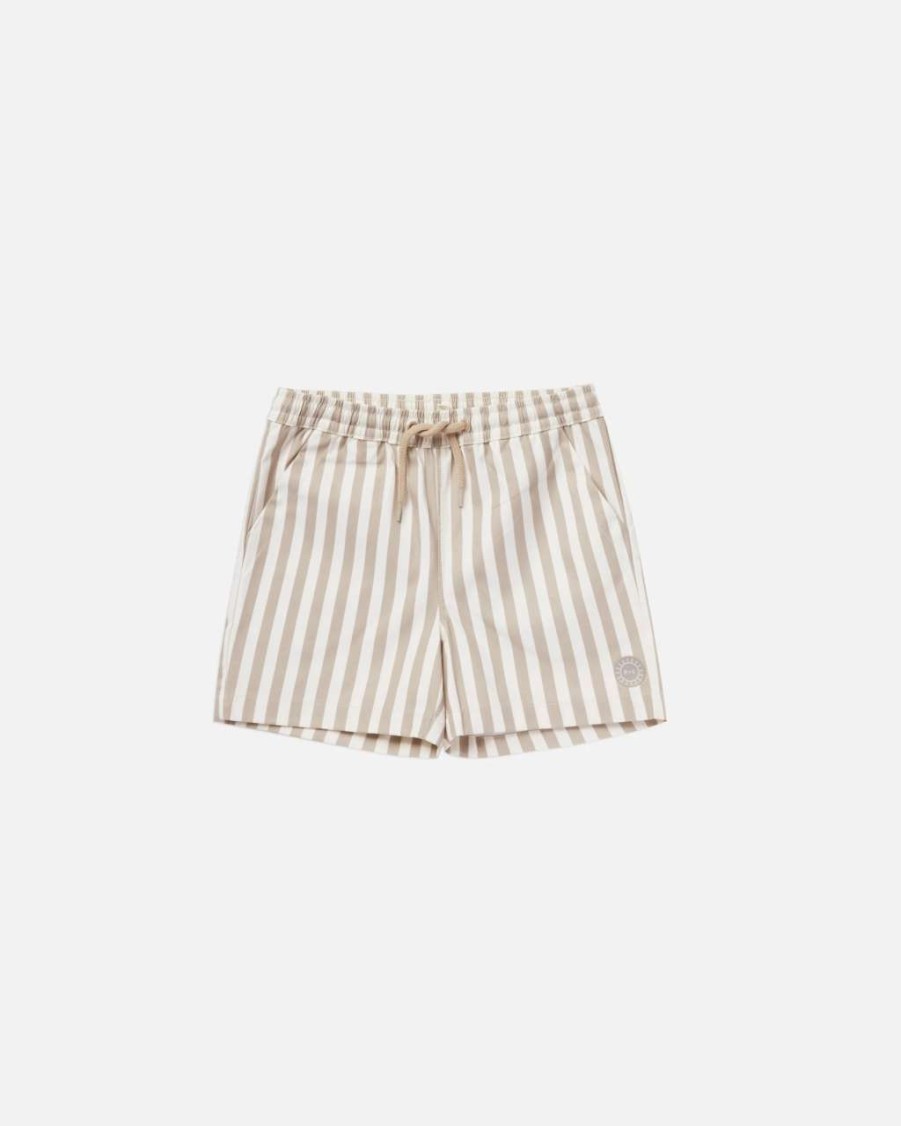 Swim * | Rylee + Cru Inc. Rylee & Cru Toddler Boys Striped Boardshorts