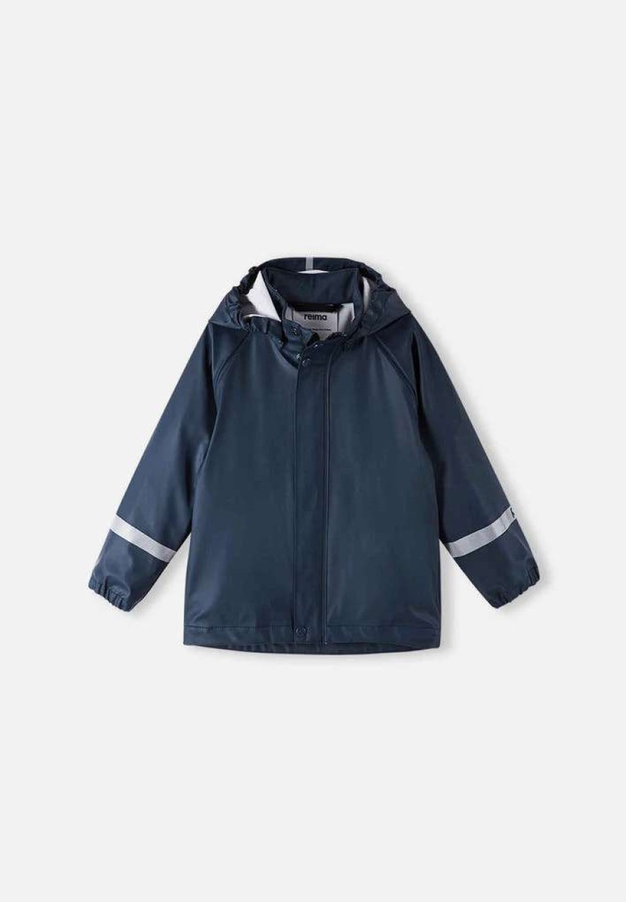 Rainwear * | Reima Junior Lampi Raincoat Navy (6980)