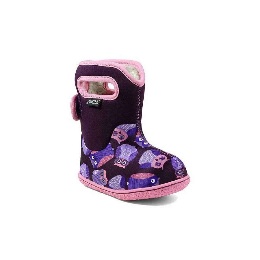 Footwear * | Bogs Baby Girls Owls Winter Boots