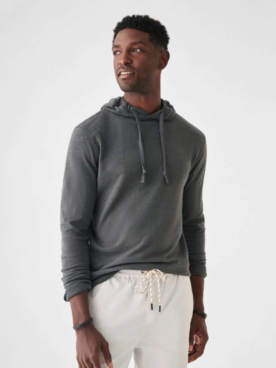 Men'S * | Faherty Sunwashed Slub Hoodie Men'S