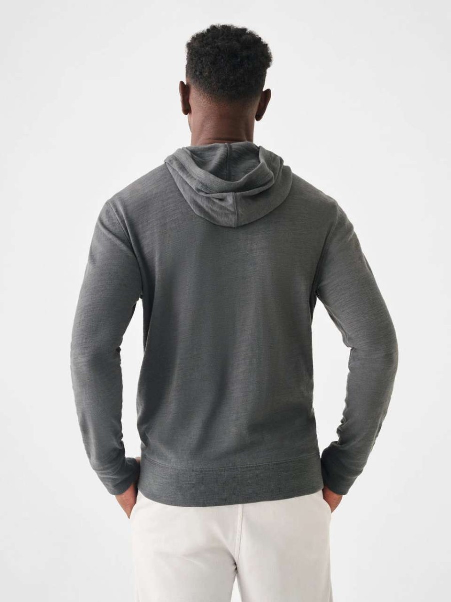 Men'S * | Faherty Sunwashed Slub Hoodie Men'S