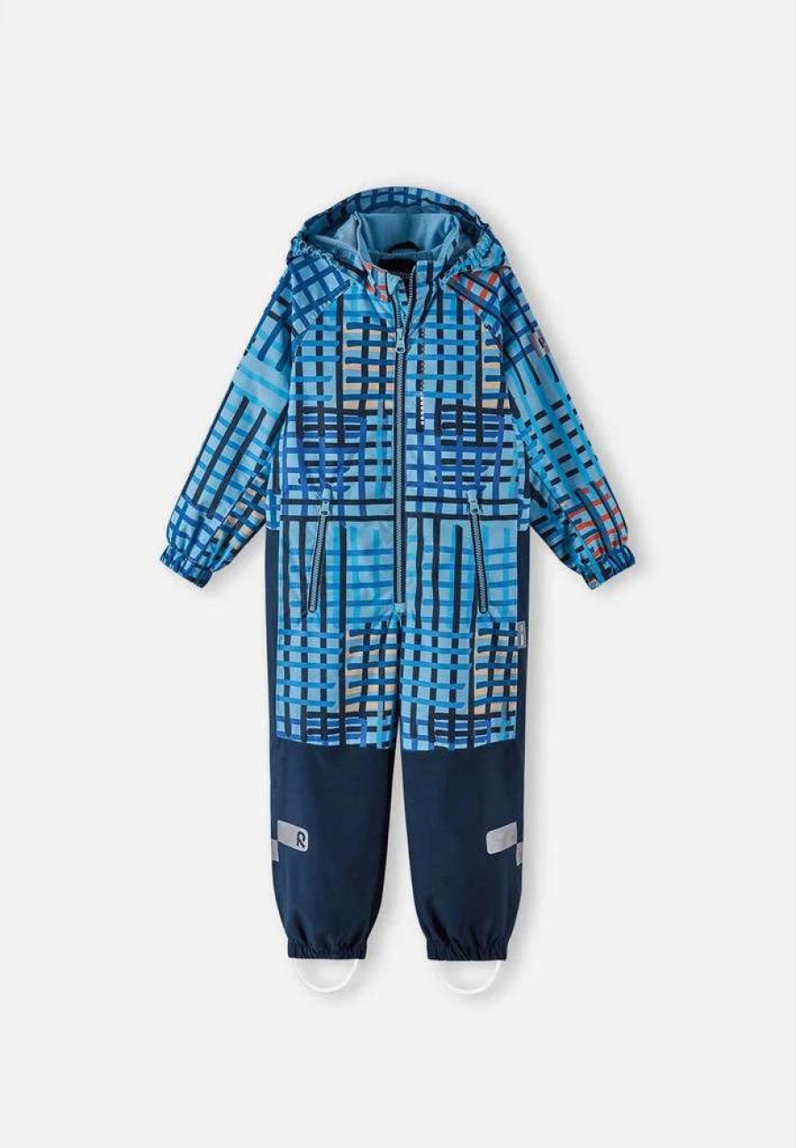 Rainwear * | Reima Toddler Karikko Waterproof Rain Suit Sky Blue (6211)