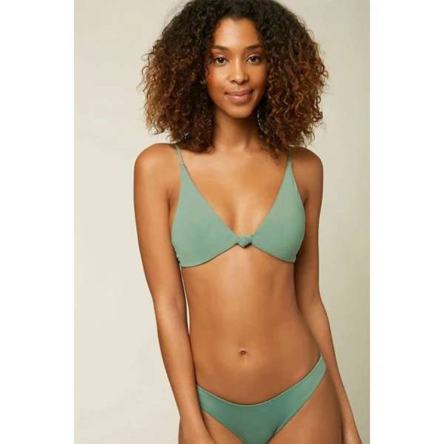 Swim * | O'Neill Womens Pismo Saltwater Bralette Bikini Top