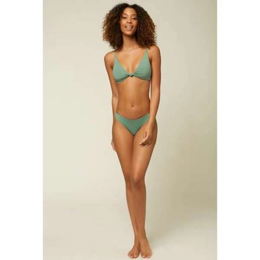 Swim * | O'Neill Womens Pismo Saltwater Bralette Bikini Top