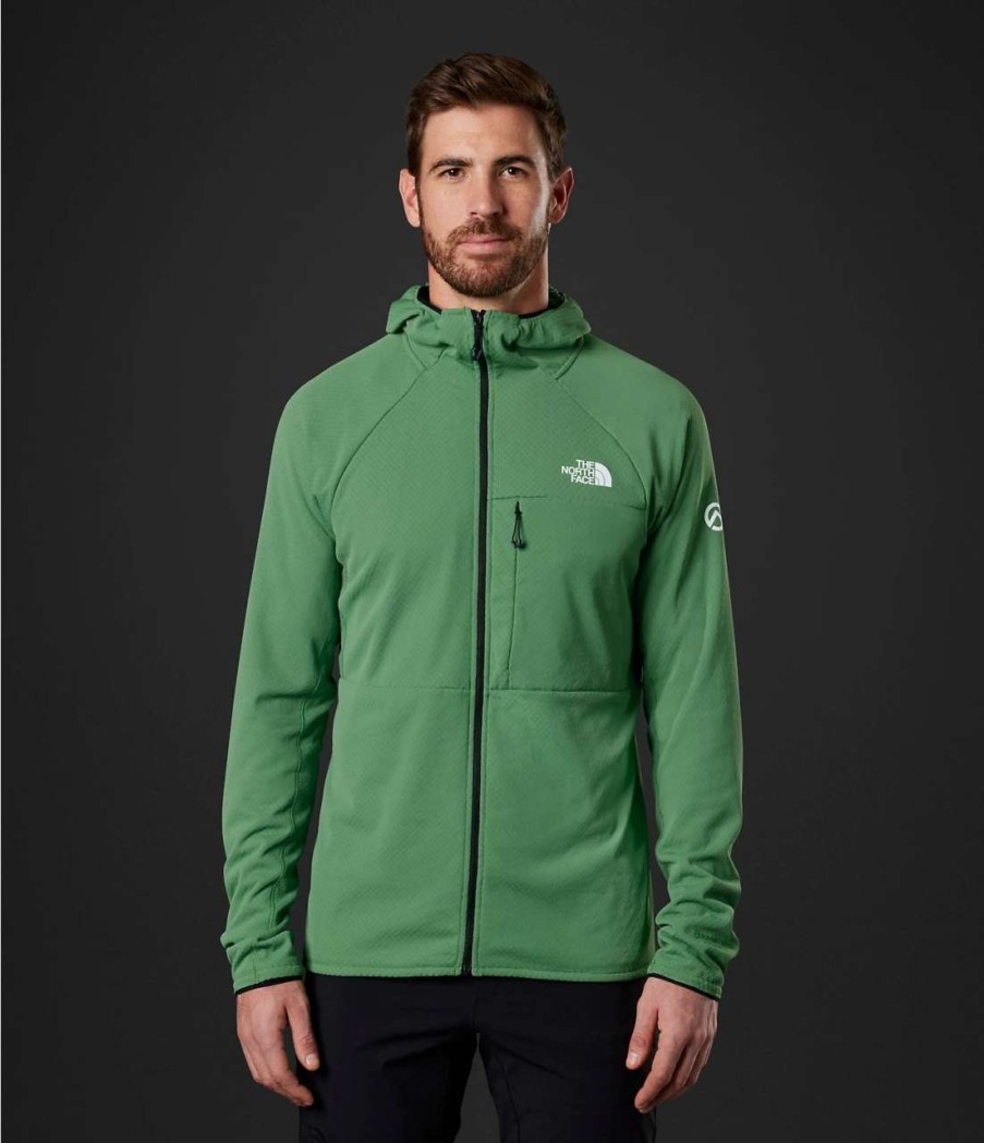 Men'S * | The North Face Men'S Summit Series Futurefleece Full-Zip Hoodie N11 Deep Grass Green